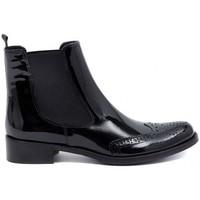 momenti tronchetto inglese nero vernice womens mid boots in multicolou ...