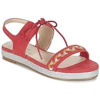 moony mood globune womens sandals in pink