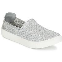 moony mood esmine womens shoes trainers in silver