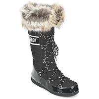 moon boot moon boot we monaco womens snow boots in black