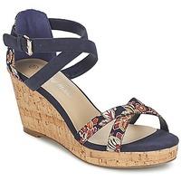 moony mood emarlene womens sandals in blue