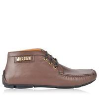 MOSCHINO Leather Desert Boots