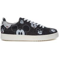 Moa - Master Of Arts MoA Mickey Mouse black glitter sneaker women\'s Trainers in black