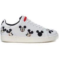 moa master of arts sneaker moa mickey mouse in pelle bianca womens tra ...