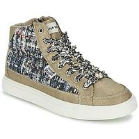 Molly Bracken ATHENA women\'s Shoes (High-top Trainers) in gold