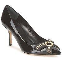 moschino cheap chic ca1012 womens court shoes in black