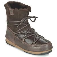 moon boot moon boot low mix womens snow boots in brown