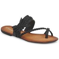 Moony Mood LILIANA women\'s Flip flops / Sandals (Shoes) in black