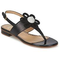 moschino cheap chic ca16112c1zcb womens sandals in black