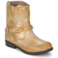 moschino cheap chic ca21013 womens mid boots in gold