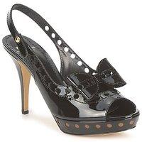 moschino cheap chic ca1606 womens sandals in black