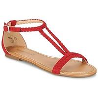 moony mood geminielle womens sandals in red