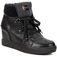 Monnari Czarne Sneakersy W??owe Nieocieplane women\'s Low Ankle Boots in black