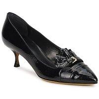 moschino cheap chic ca1021 womens court shoes in black