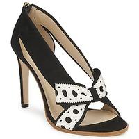 moschino delos esca womens court shoes in black