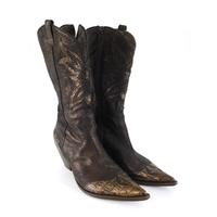 Moda In Pelle Size 6 Bronze Cowboy Boots
