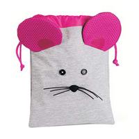 mouse mouse bag gym sports bag sportsack grey 35 x 24cm