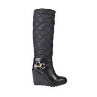 MONCLER Quilted Wedge Boot