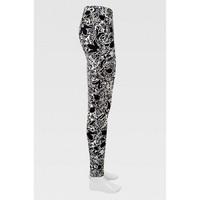 MONO FLORAL TEXTURED PANT