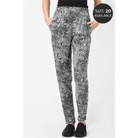 MONO PAISLEY SOFT TROUSER