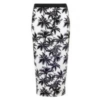 MONO PALM MIDI SKIRT