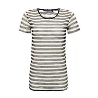 MONO STRIPE OVERSIZED TEE