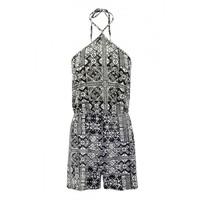 MONO ABSTRACT PLAYSUIT