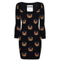 MOSCHINO Knitted Bear Dress