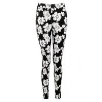 MONO FLORAL BENGALINE TROUSER