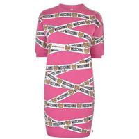 MOSCHINO Underbear Teddy Logo Jumper Dress