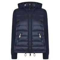 moncler padded hooded jacket