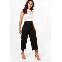 monochrome lace culotte jumpsuit multi