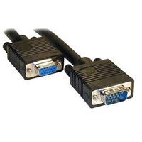 monitor extension cable 25m vga svga black male female