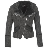 molly bracken jaggalo womens jacket in grey