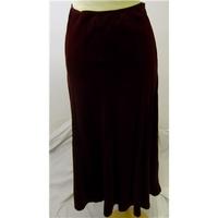 Monsoon - Size: 8 - Maroon Maxi skirt