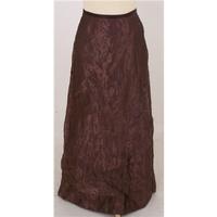 Monsoon, size 8 metallic copper coloured skirt