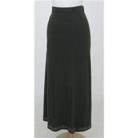 Monsoon, size 14 olive green long skirt