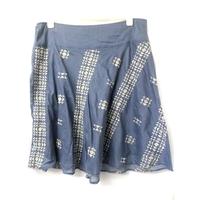 Monsoon - Size: 18 - Blue - Knee length skirt
