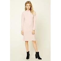 Mock Neck Jumper Dress