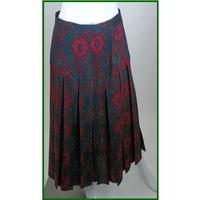 monsoon size 14 multi coloured vintage skirt