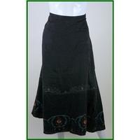 monsoon size 18 brown long skirt