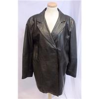 modern classics size 16 black casual jacket coat