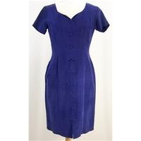 Monsoon, size 12 purple silk dress