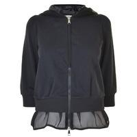 MONCLER Mesh Trim Hooded Sweatshirt