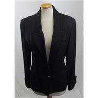 Monica Chny Ladies Jacket Size 12 Black