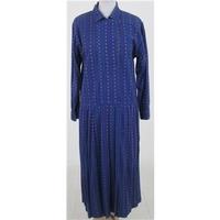 Monsoon Size:12 blue long-sleeved dress