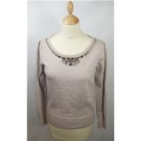 Monsoon beige jumper Monsoon - Size: M - Beige - Sweatshirt