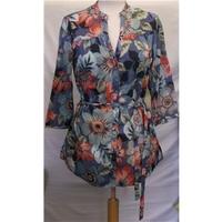 Monsoon Size 10 Floral Print shirt-waister Monsoon - Multi-coloured - Blouse