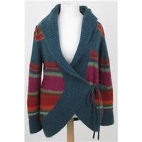 Monsoon Size: 16 Multi-coloured wrap cardigan