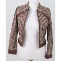 Morgan, size: S/M, brown and beige, jacket